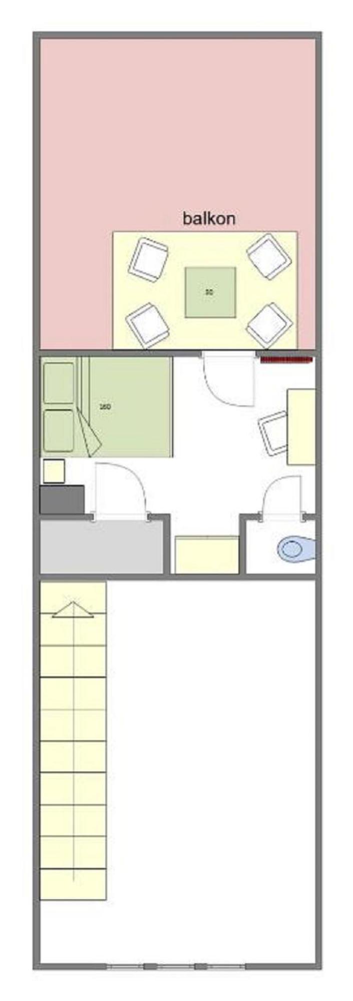 Quite Loft With Balcony And 3 Air Conditioners Prag Exterior foto