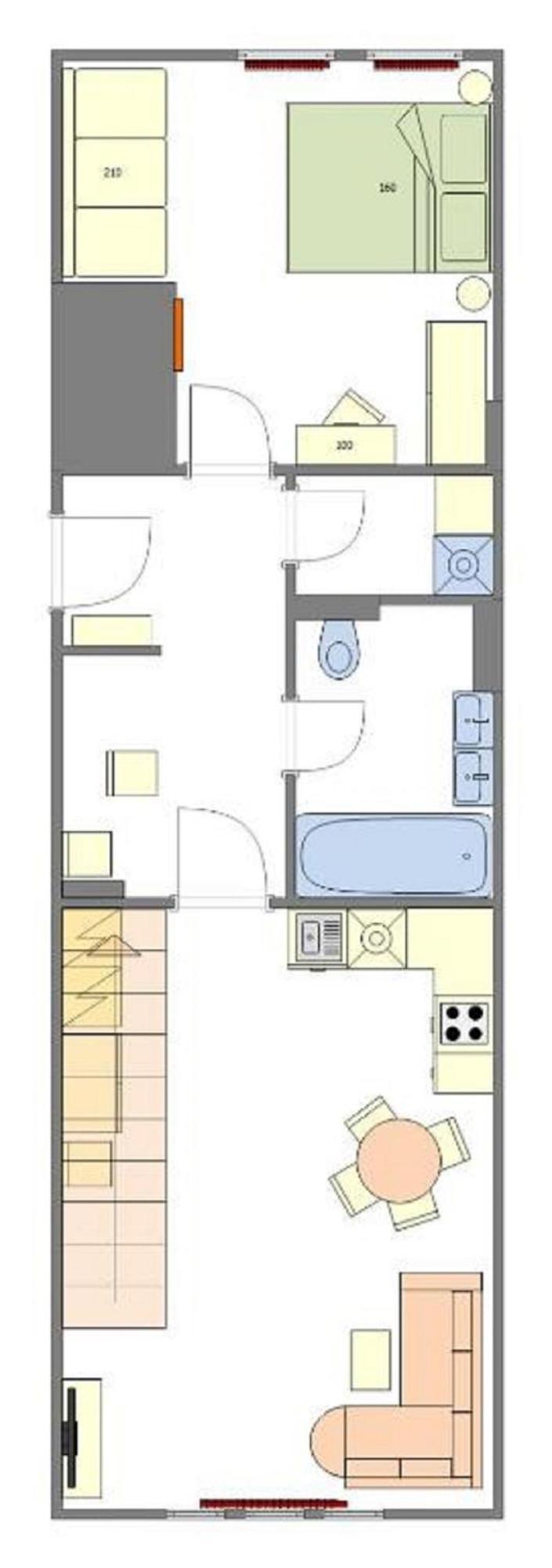 Quite Loft With Balcony And 3 Air Conditioners Prag Exterior foto